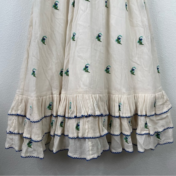 Anthropologie Floreat Grasslands Embroidered Dress - Picture 6 of 14